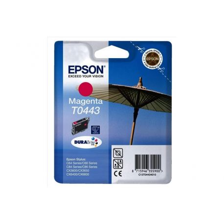Cartouche Epson T0443 Stylus 64 Magenta 420 Pages Cartouche Epson T0443 Stylus 64 Magenta 420 Pages