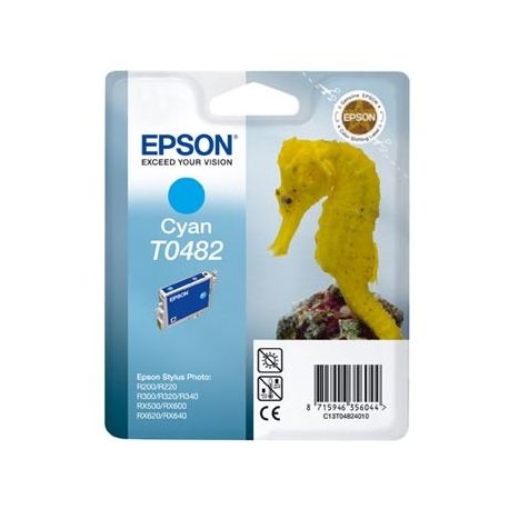Cartouche Epson T0482 Stylus 300 Cyan 400 Pages Cartouche Epson T0482 Stylus 300 Cyan 400 Pages