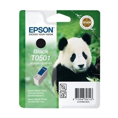 Cartouche Epson T0501 Stylus 400 Noire 540 Pages Cartouche Epson T0501 Stylus 400 Noire 540 Pages