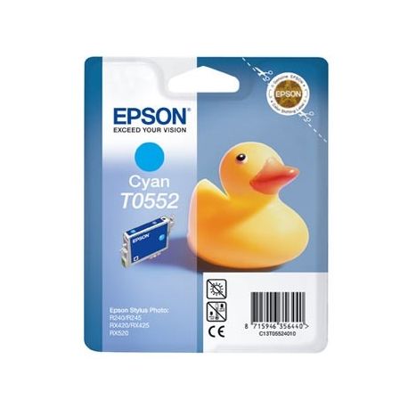 Cartouche Epson T0552 Stylus R240 Cyan 290 Pages