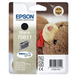 Cartouche Epson T0611 Stylus 3800 Noire 250 Pages