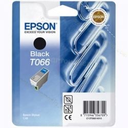 Cartouche Epson T066 Stylus 48 Noire 220 Pages