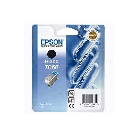 Cartouche Epson T066 Stylus 48 Noire 220 Pages