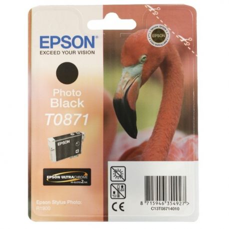 Cartouche Epson T0871 Noire Photo 11ML