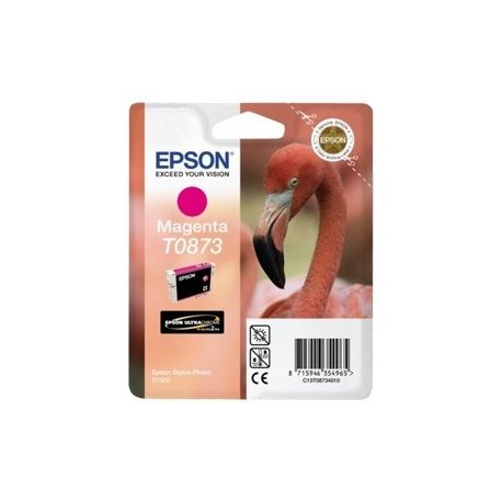 Cartouche Epson T0873 Stylus R1900 Magenta 890 Pages Cartouche Epson T0873 Stylus R1900 Magenta 890 Pages