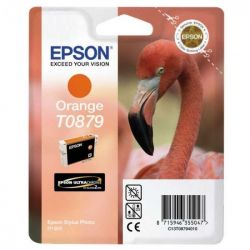 Cartouche Epson T0879 Stylus R1900 Orange 1215 Pages