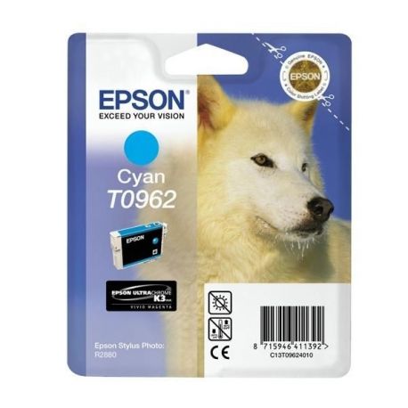 Cartouche Epson T0962 Stylus R2880 Cyan 1505 Pages