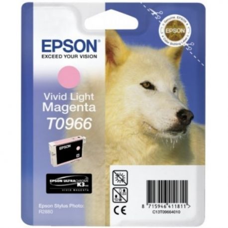 Cartouche Epson T0966 Magenta Claire 11ML