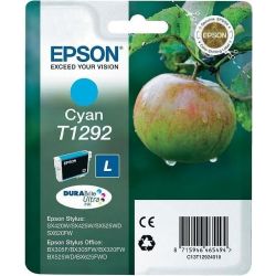 Cartouche Epson T1292 STYLUSBX305FW Cyan 460 Pages
