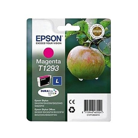 Cartouche Epson T1293 STYLUSBX305FW Magenta 330 Pages