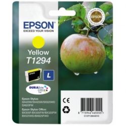 Cartouche Epson T1294 STYLUSBX305FW Jaune 515 Pages