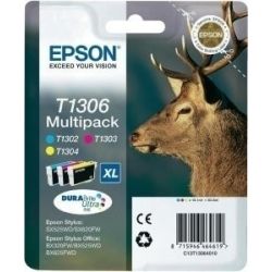 Cartouche Epson T1306 STYLUSBX320FW (X3) Couleurs 30ML