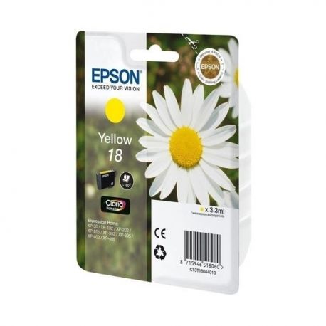 Cartouche Epson 18 Jaune 180 Pages