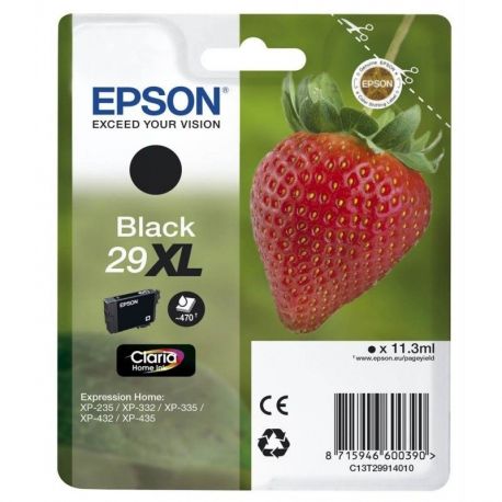 Cartouche Epson 29 XL Noire 14ML Cartouche Epson 29 XL Noire 14ML