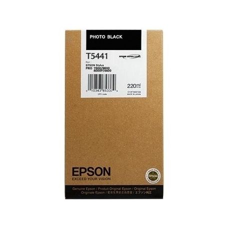 Cartouche Epson T5441 Noire Photo 220ML